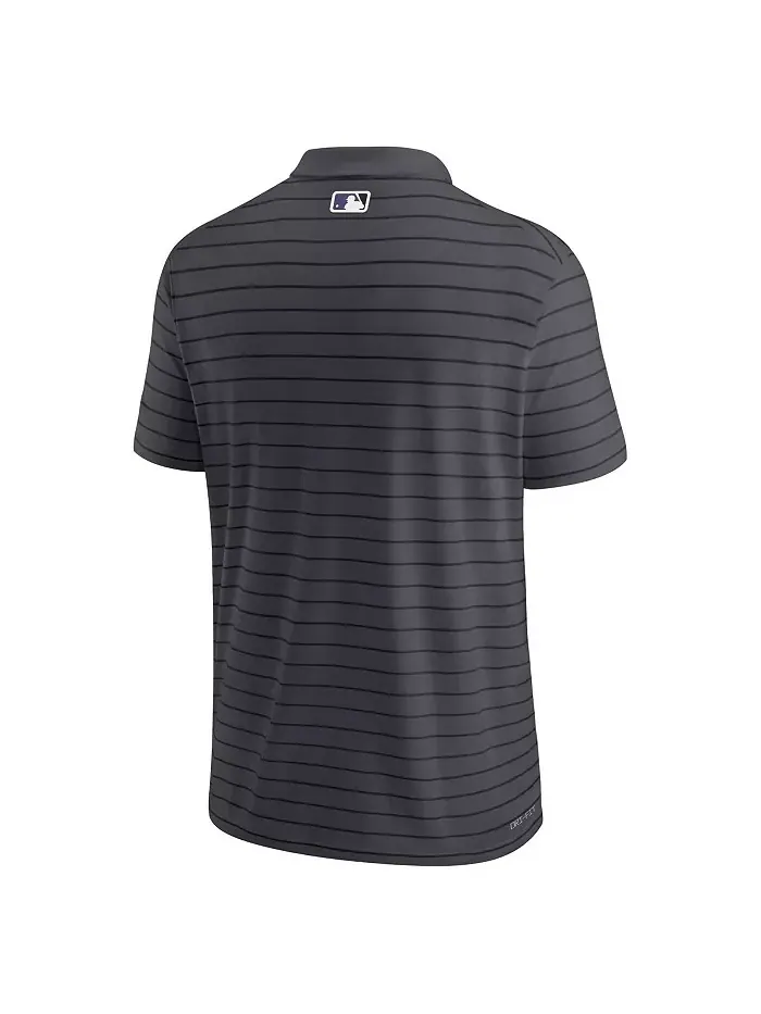 Мужская поло с полосками Victory из коллекции Authentic Collection Colorado Rockies в цвете — изображение 3 из 3