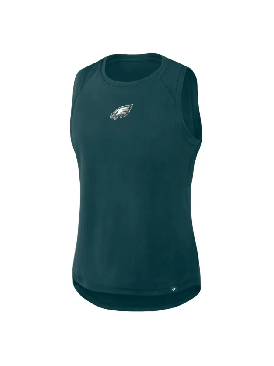 Топ без рукавов с сетчатой спинкой Philadelphia Eagles Fanatics — изображение 2 из 4, зеленый