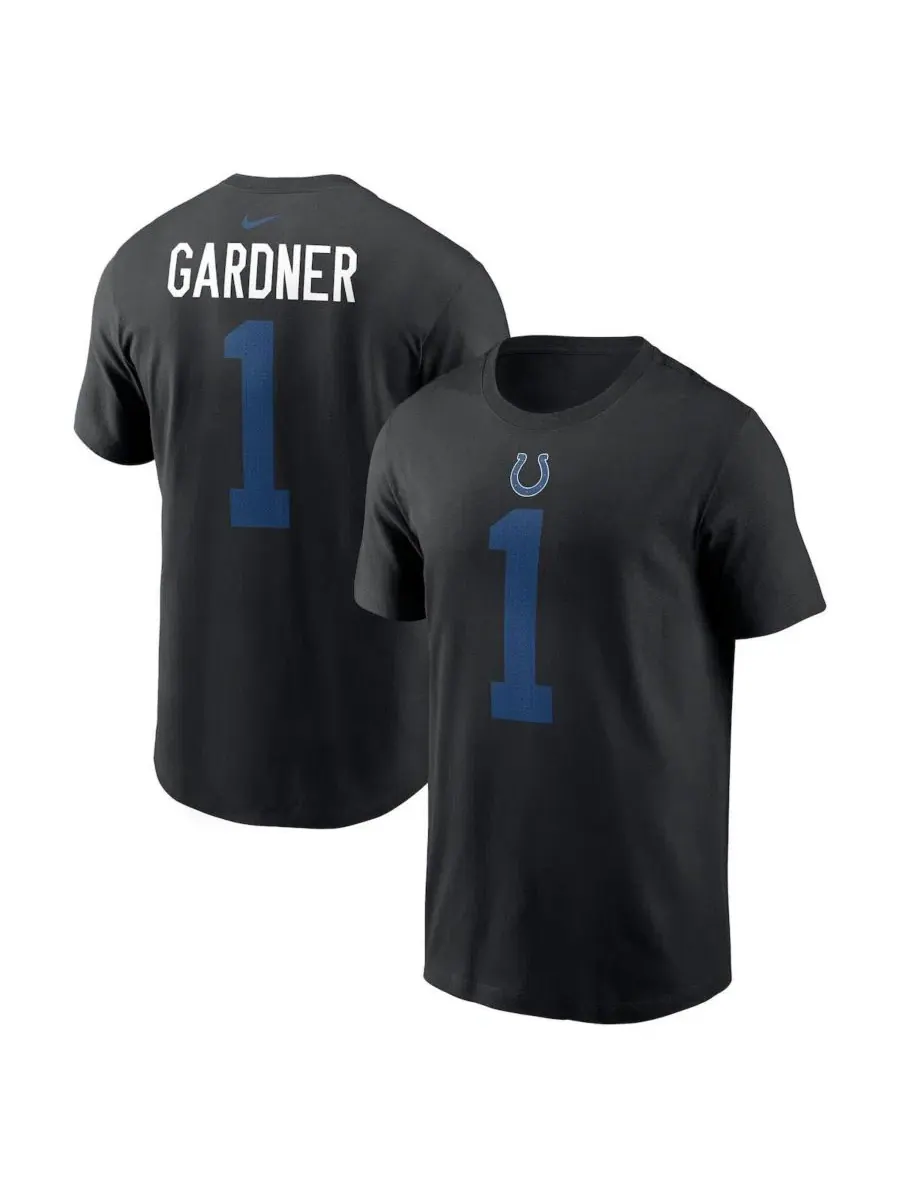 Футболка с длинным рукавом Carbon Name and Number Nike — изображение 1 из 3, черный