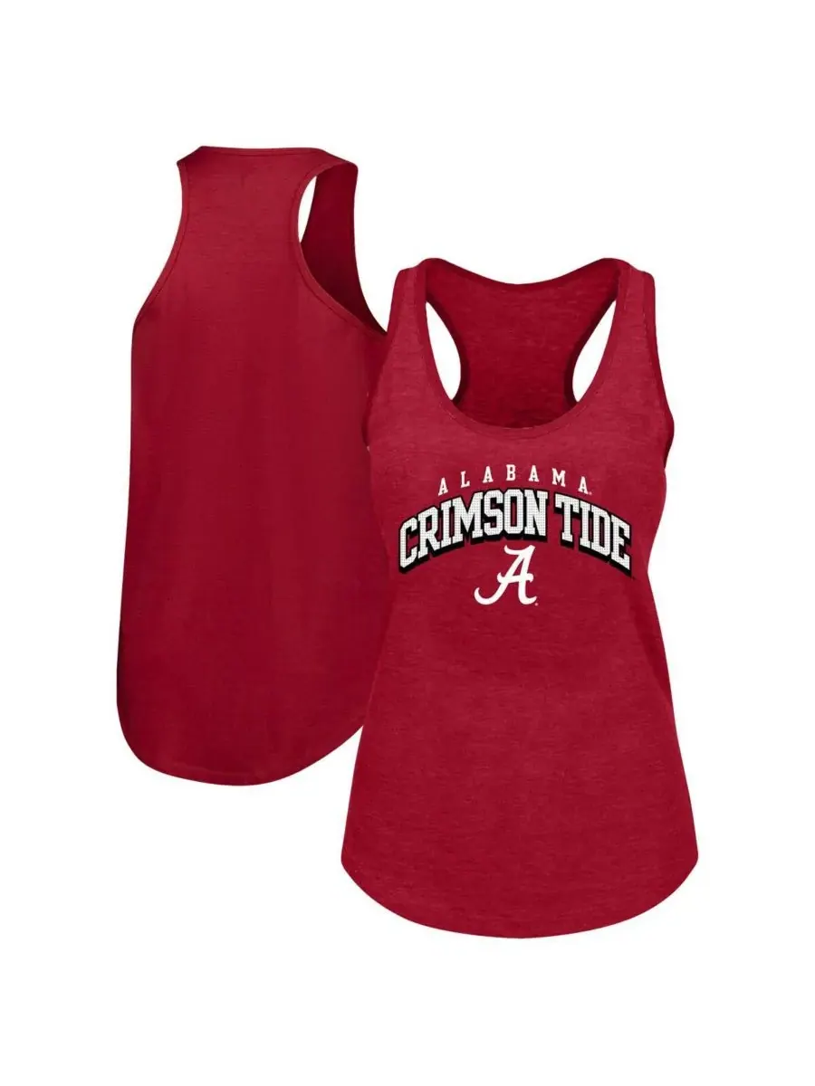Fanatics Женская майка-топ большого размера "Crimson Alabama Crimson Tide" — изображение 1 из 3, красный