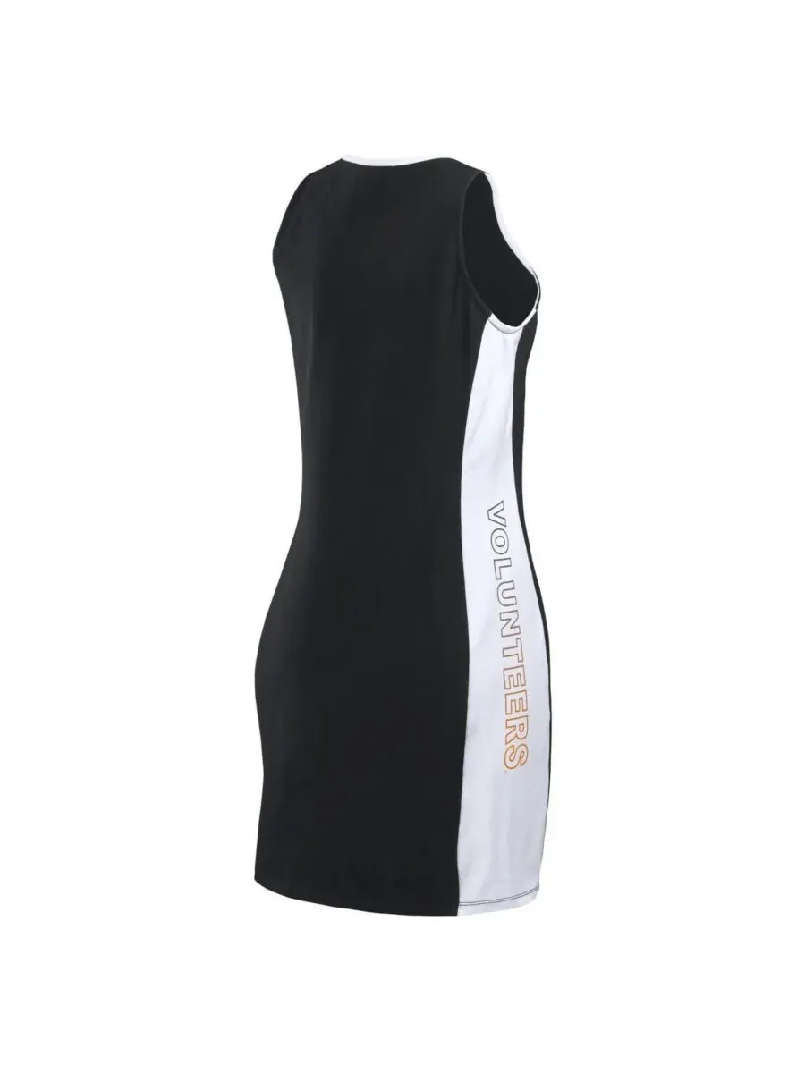 WEAR by Erin Andrews Женское облегающее платье-майка с символикой команды Black Tennessee Volunteers — изображение 4 из 4