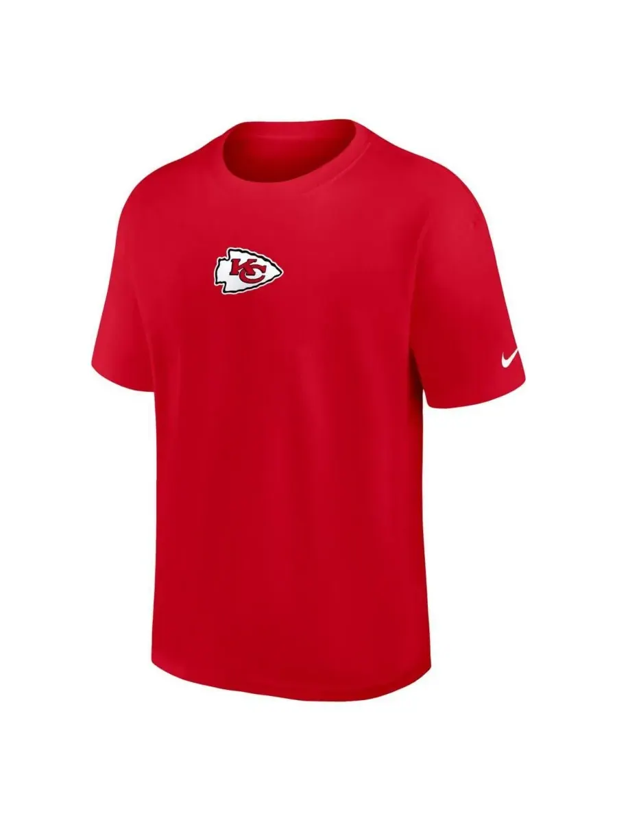 Nike Мужская красная футболка Kansas City Chiefs Dominate the Game Essential Max90 — изображение 3 из 3, красный