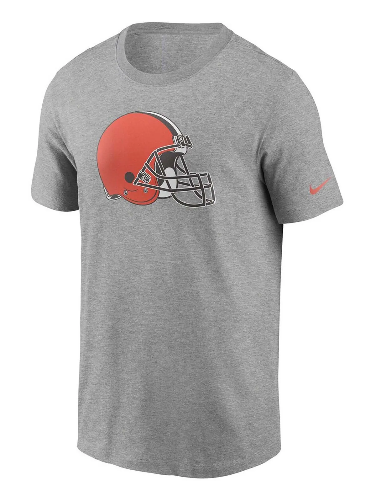 Мужская серая футболка с логотипом Cleveland Browns Primary Nike — изображение 2 из 3, серый