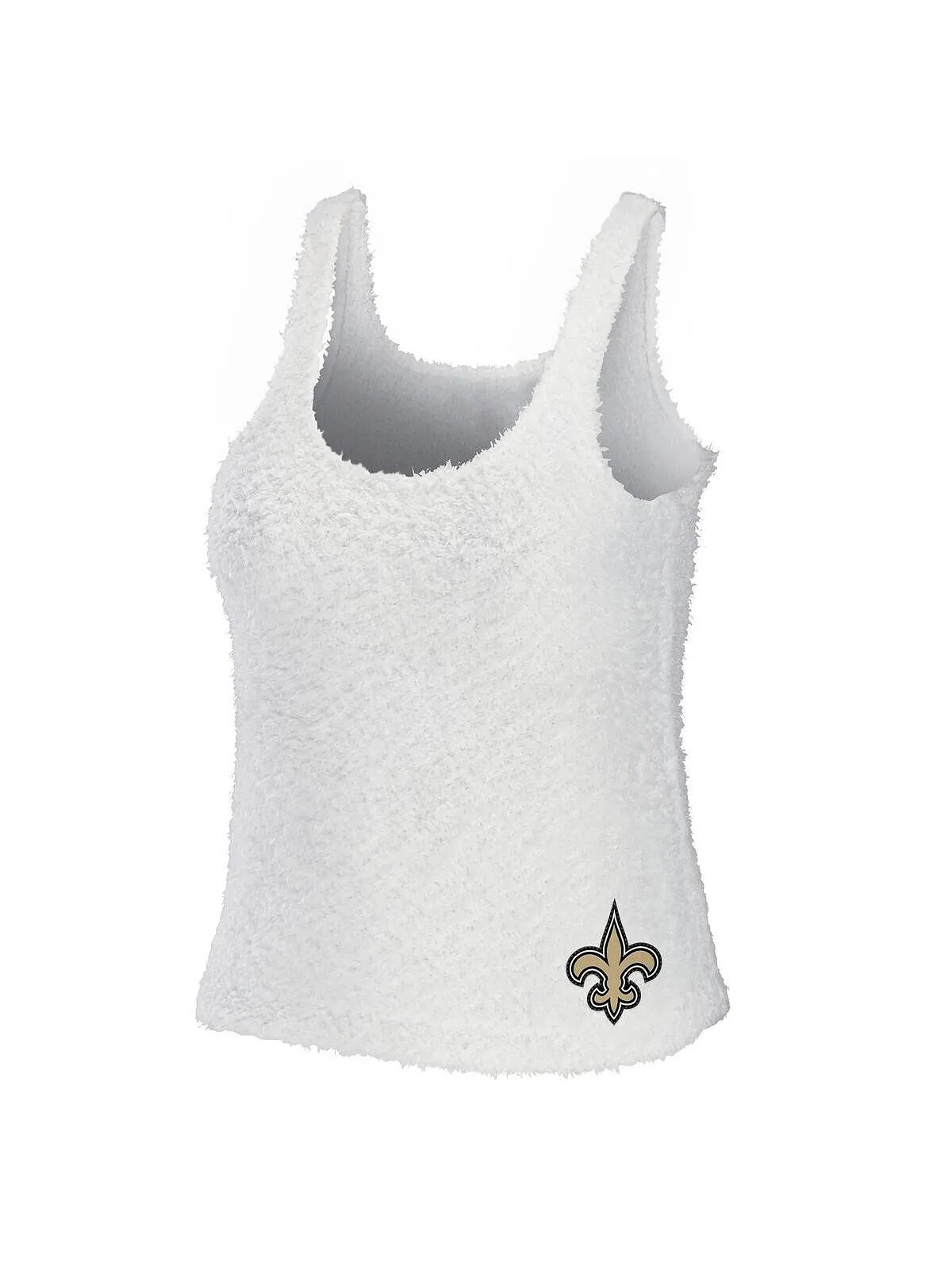 Женский кремовый комплект New Orleans Saints, уютный топ на бретельках и брюки, комплект для сна — изображение 4 из 4