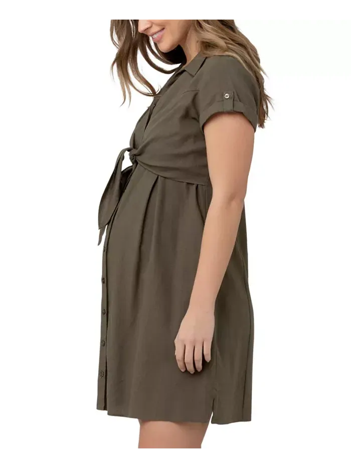 Платье Colette для беременных и кормящих мам с завязками Ripe Maternity — изображение 2 из 3