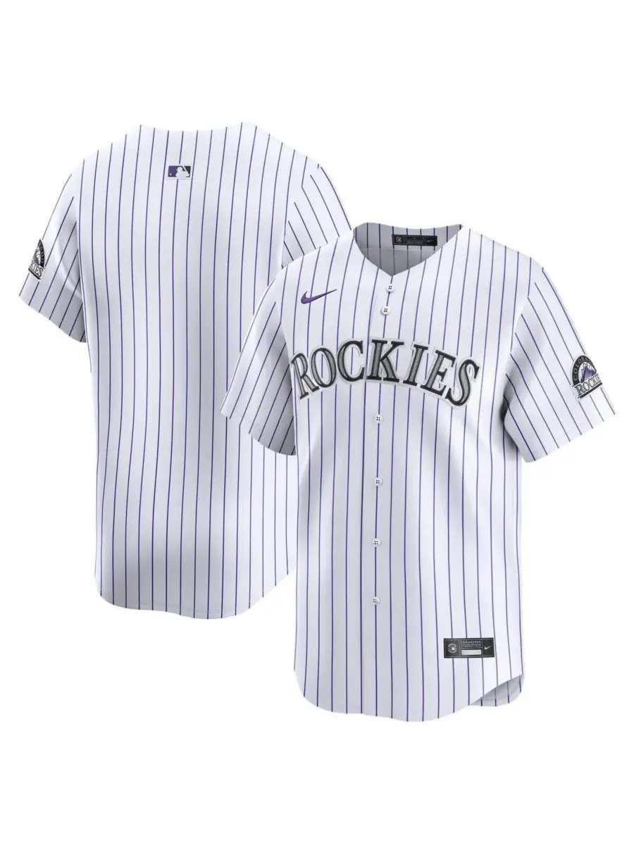 Nike Мужская белая домашняя футболка Colorado Rockies Limited — изображение 1 из 3, белый