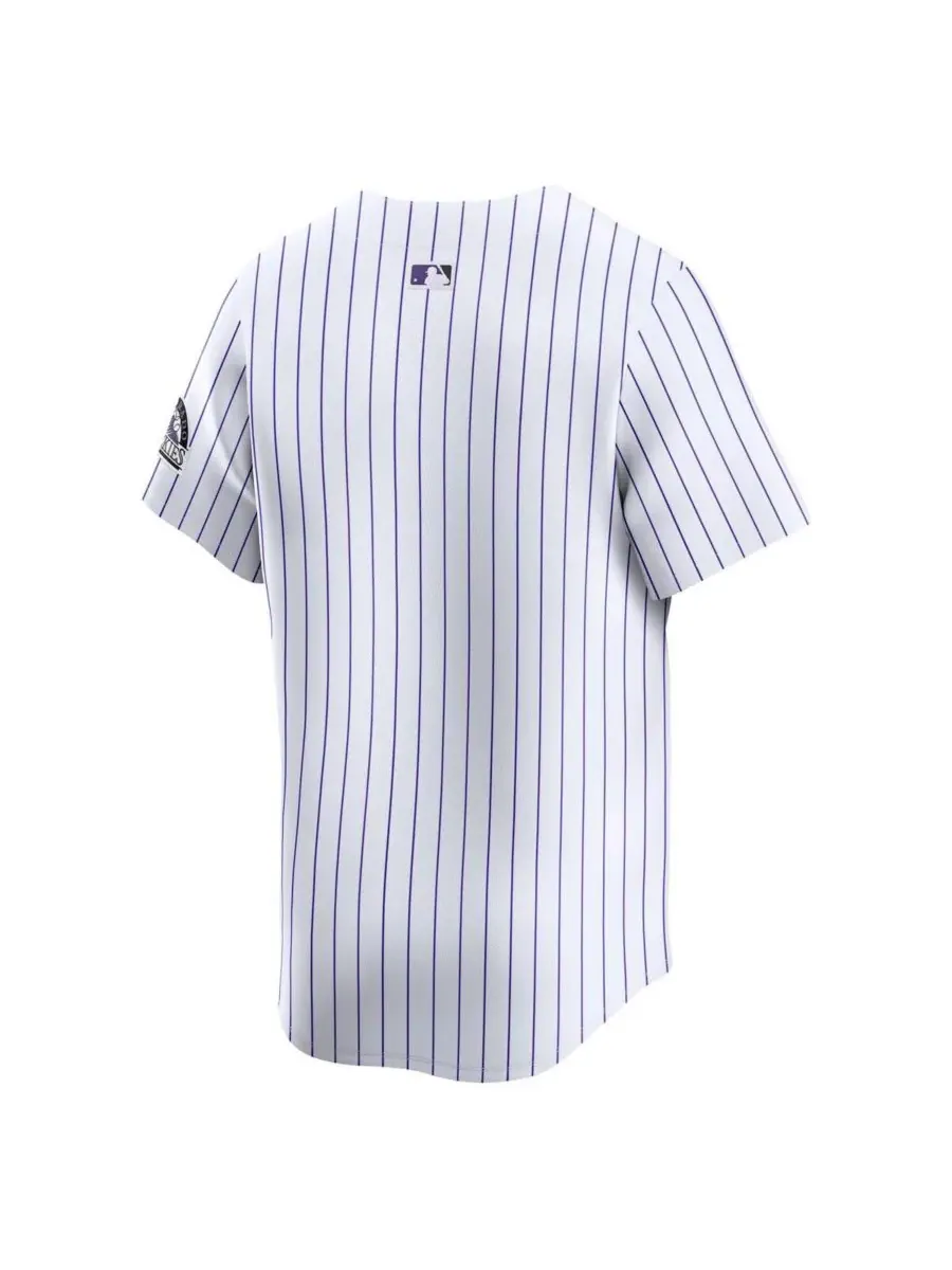Nike Мужская белая домашняя футболка Colorado Rockies Limited — изображение 2 из 3, белый