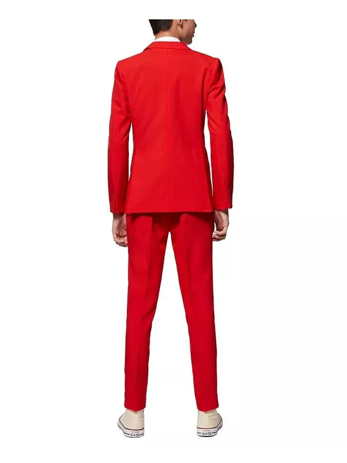 Однотонный костюм из трех предметов для больших мальчиков Devil Opposuits — изображение 2 из 2