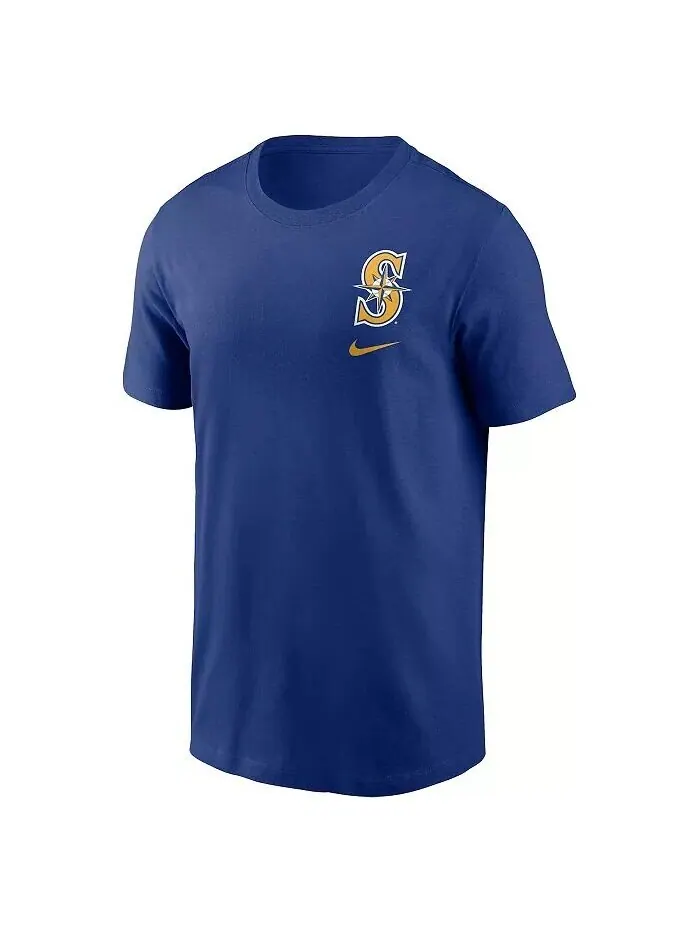 Мужская футболка Royal Seattle Mariners True to the Blue Hometown Nike — изображение 2 из 3