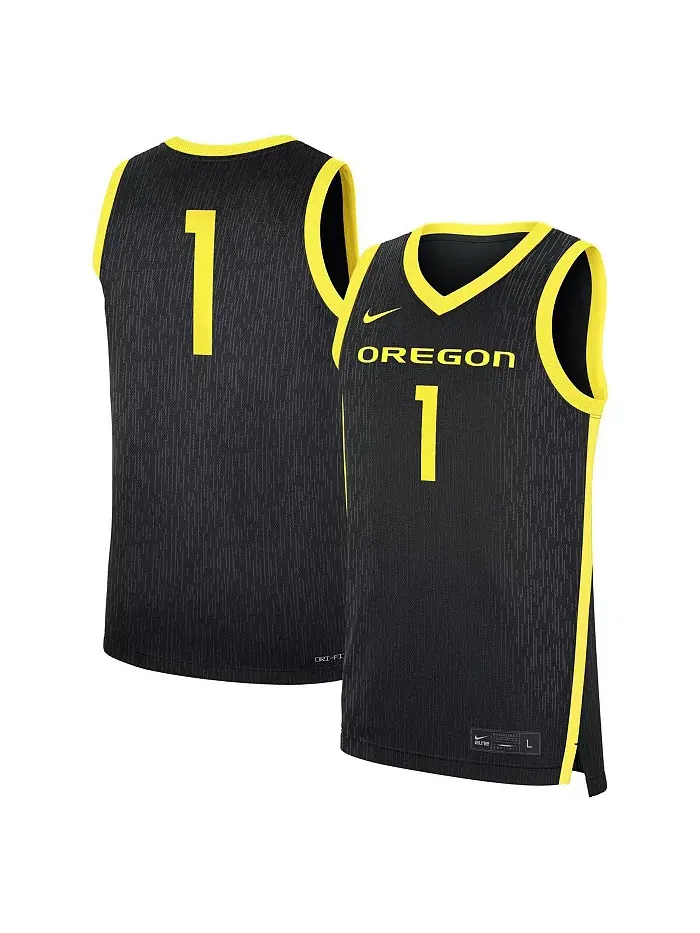 Мужская реплика альтернативной футболки Oregon Ducks, цвет: черный, модель: 1 Nike — изображение 1 из 3