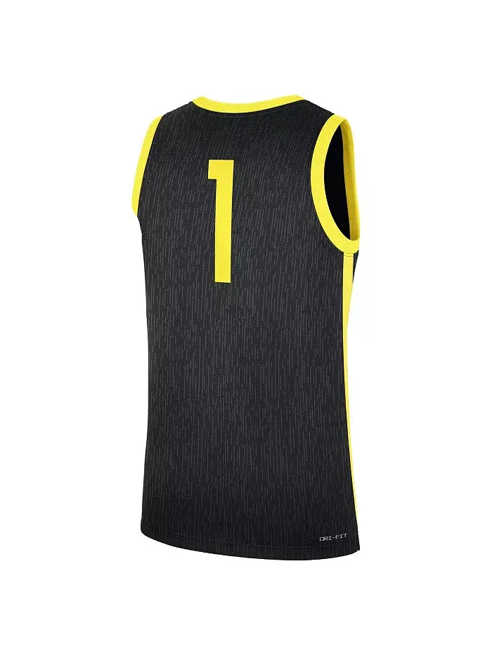 Мужская реплика альтернативной футболки Oregon Ducks, цвет: черный, модель: 1 Nike — изображение 2 из 3