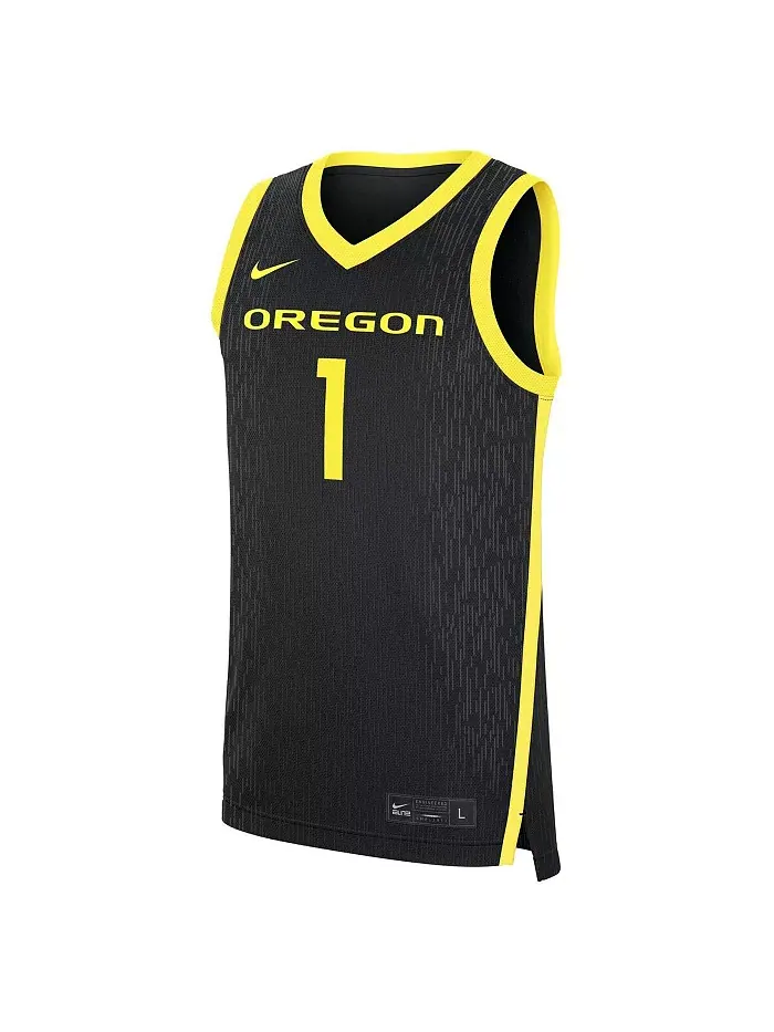 Мужская реплика альтернативной футболки Oregon Ducks, цвет: черный, модель: 1 Nike — изображение 3 из 3