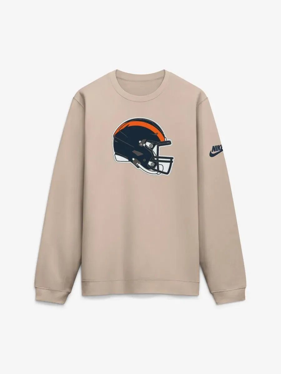 Свитшот мужской с логотипом Chicago Bears Nike — изображение 1 из 2, бежевый