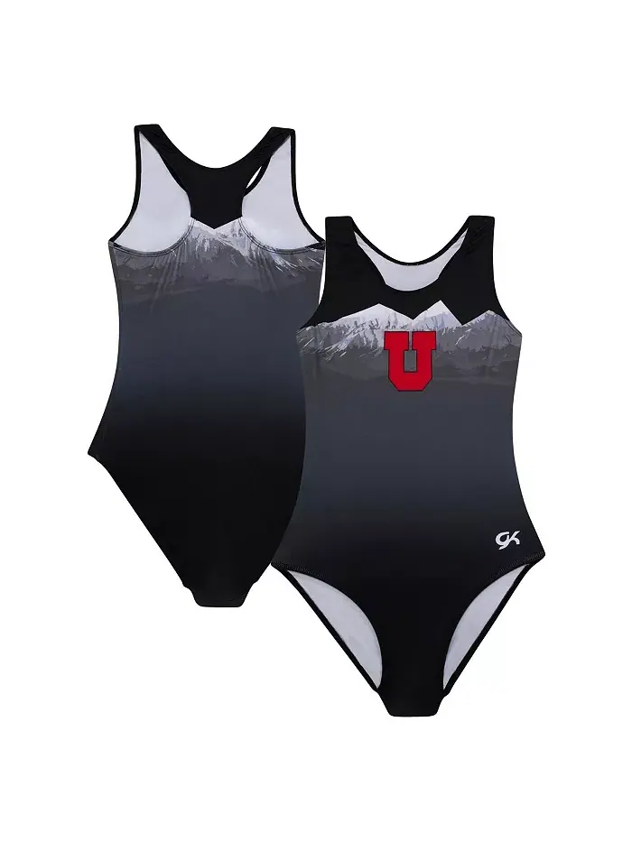 Черный элитный реплика-купальник Utah Utes для мальчиков и девочек GK Elite — изображение 1 из 3