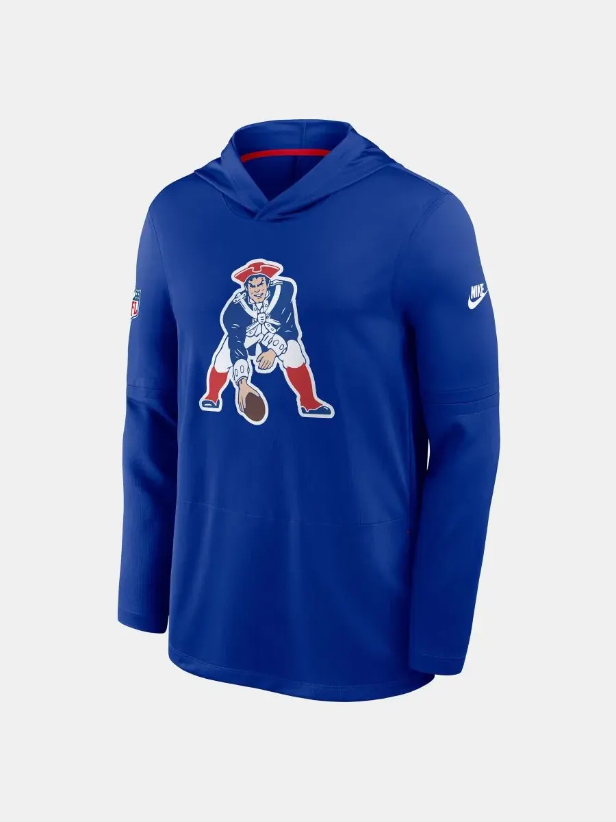 Футболка с капюшоном и длинным рукавом Nike Dri-FIT — изображение 3 из 4, королевский