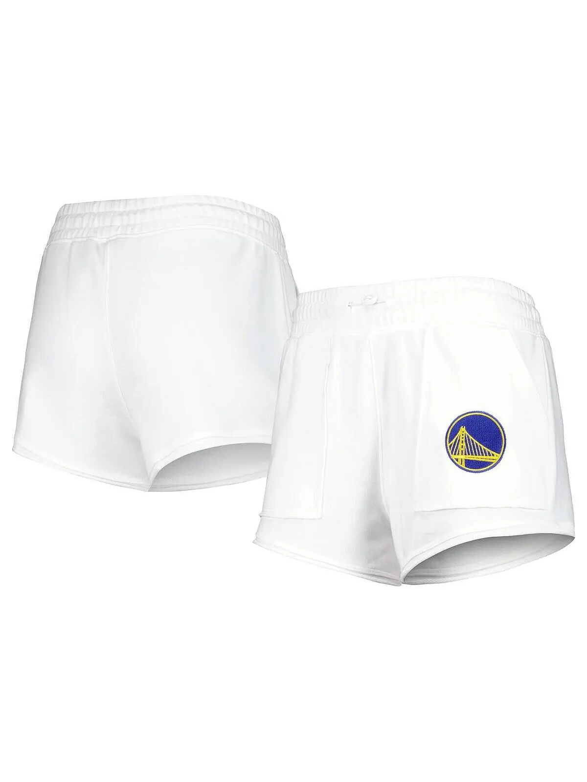 Женские белые шорты Golden State Warriors Sunray Concepts Sport — изображение 1 из 4, белый
