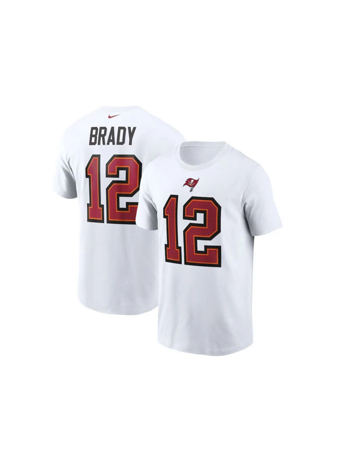 Мужская гордость tampa bay buccaneers с надписью "имя и номер" на футболке tom brady Nike — изображение 1 из 1, белый