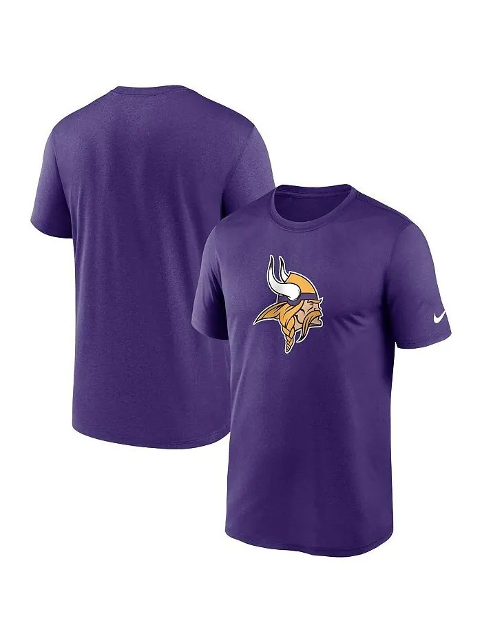 Мужская фиолетовая футболка с логотипом Minnesota Vikings Legend Performance Nike — изображение 1 из 1, фиолетовый