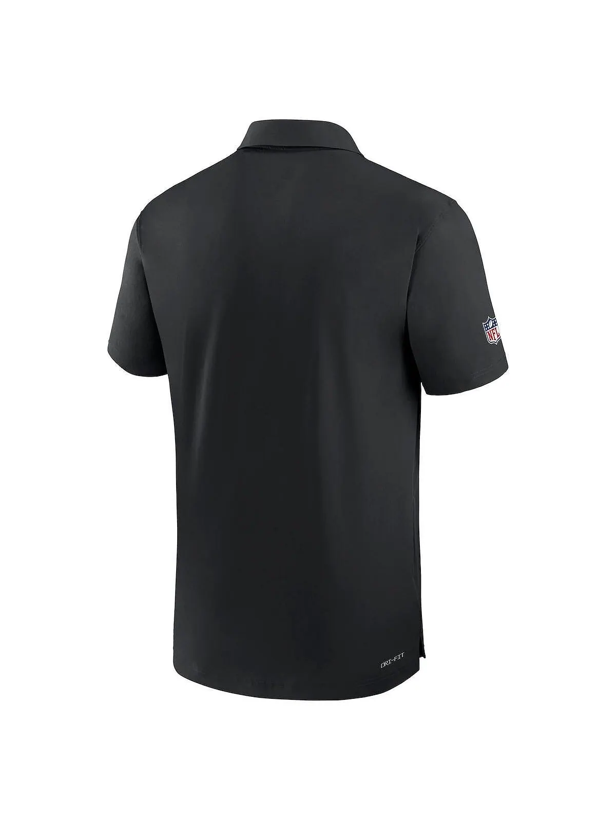 Мужская черная рубашка-поло Pittsburgh Steelers Sideline Coaches Performance Nike — изображение 3 из 3, черный