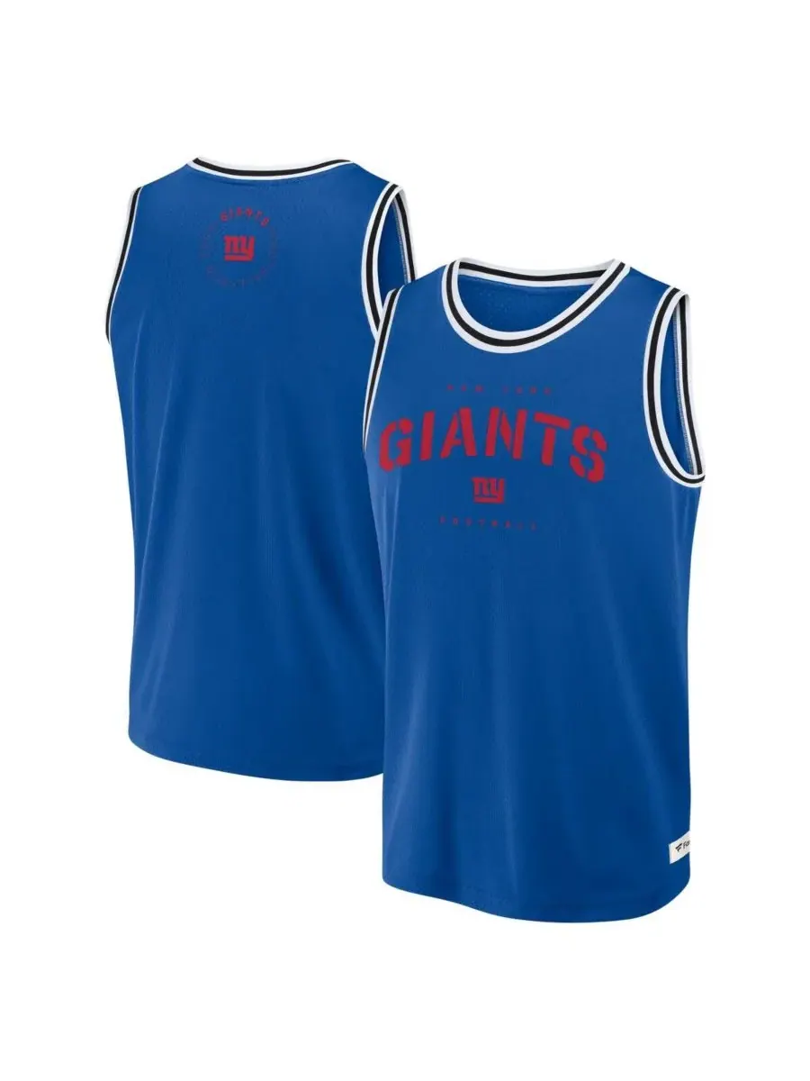 Мужская майка-топ Royal New York Giants Elements Future Ground Jersey Tank Top Fanatics — изображение 1 из 3, королевский