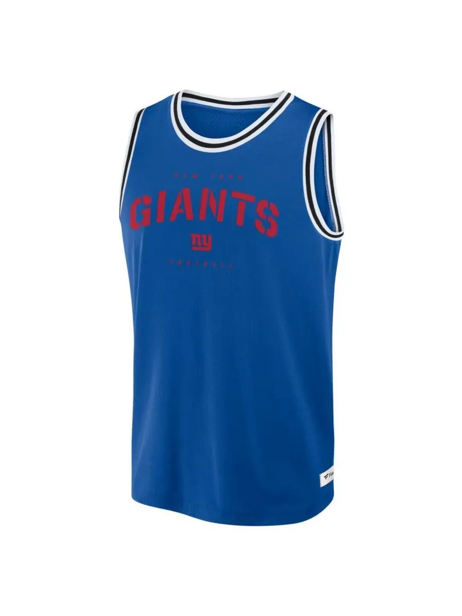 Мужская майка-топ Royal New York Giants Elements Future Ground Jersey Tank Top Fanatics — изображение 2 из 3, королевский
