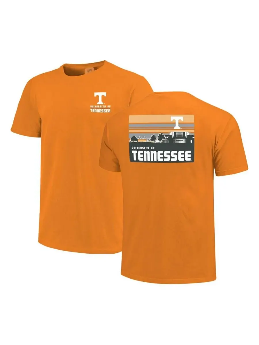 Image One Мужская футболка Tennessee Orange Tennessee Volunteers в полоску с изображением — изображение 1 из 3, оранжевый