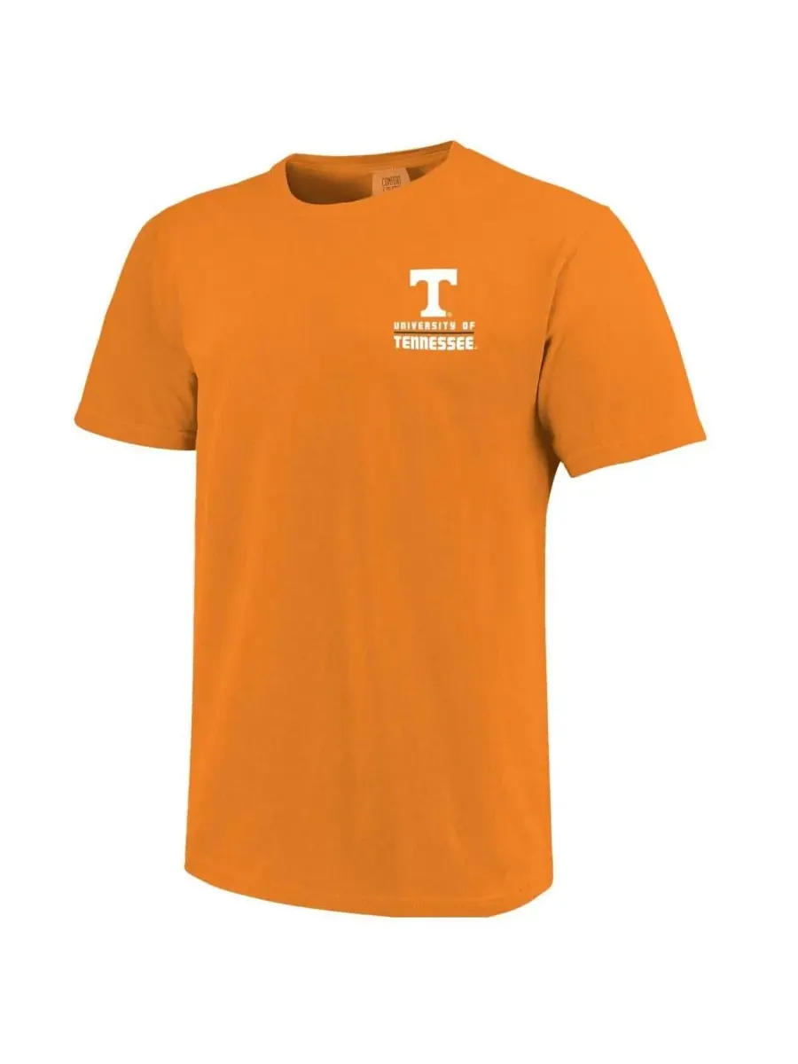 Image One Мужская футболка Tennessee Orange Tennessee Volunteers в полоску с изображением — изображение 3 из 3, оранжевый