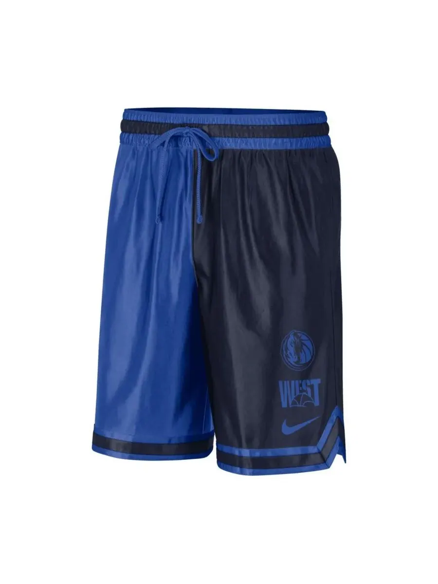 Nike Мужские шорты Dallas Mavericks Courtside Versus Force Split DNA Performance Shorts — изображение 2 из 3