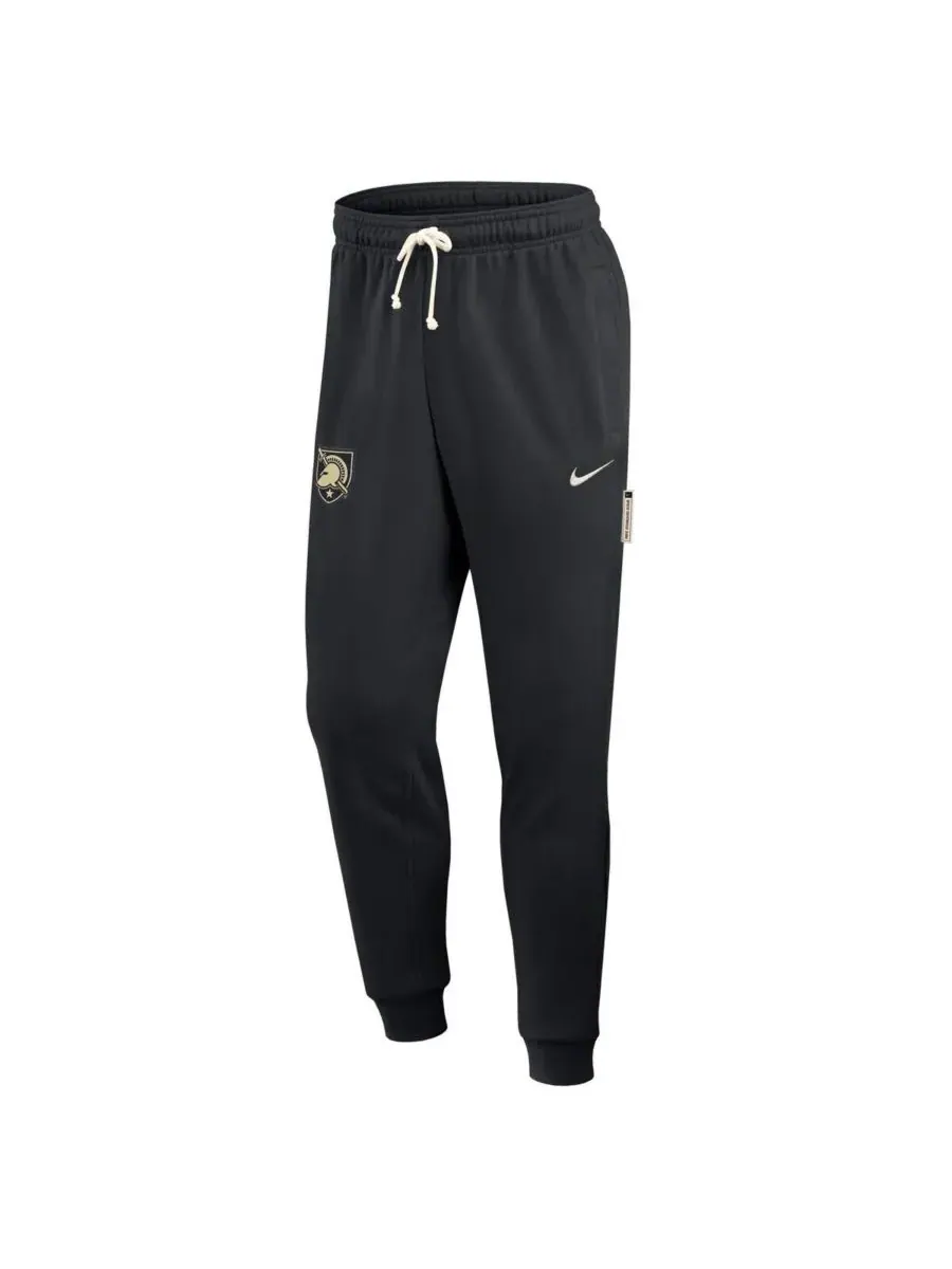 Nike Мужские черные армейские брюки Black Knights 2025 Sideline Performance Taper Pants — изображение 3 из 3, черный