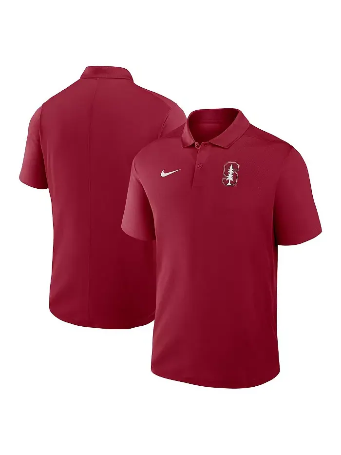 Мужская поло с основным логотипом Stanford Cardinal Primetime Victory для тренировок Nike — изображение 1 из 3