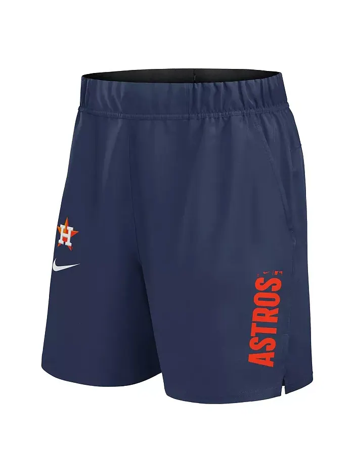 Мужские шорты Houston Astros Woven Victory Performance в синем цвете Nike — изображение 2 из 3