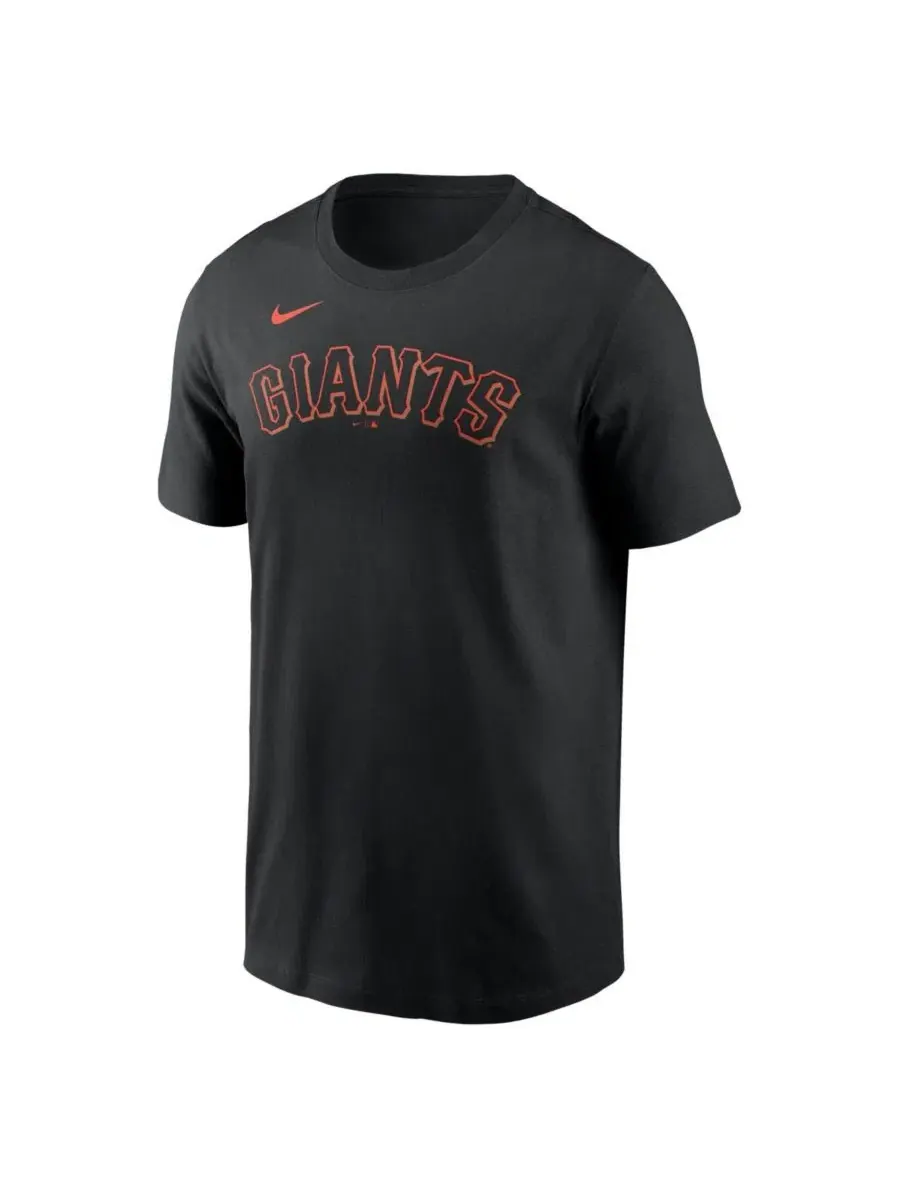 Мужская черная футболка с именем и номером игрока команды San Francisco Giants Чон Ху Ли Nike — изображение 2 из 3, черный