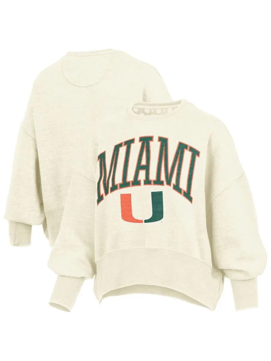 Свитшот с капюшоном Oversized Waist-Length Crewneck Pressbox — изображение 1 из 3, прозрачный