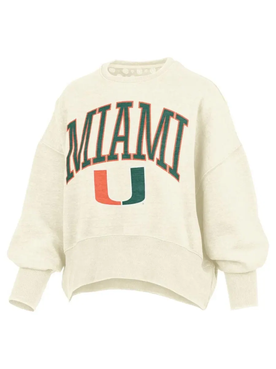 Свитшот с капюшоном Oversized Waist-Length Crewneck Pressbox — изображение 2 из 3, прозрачный