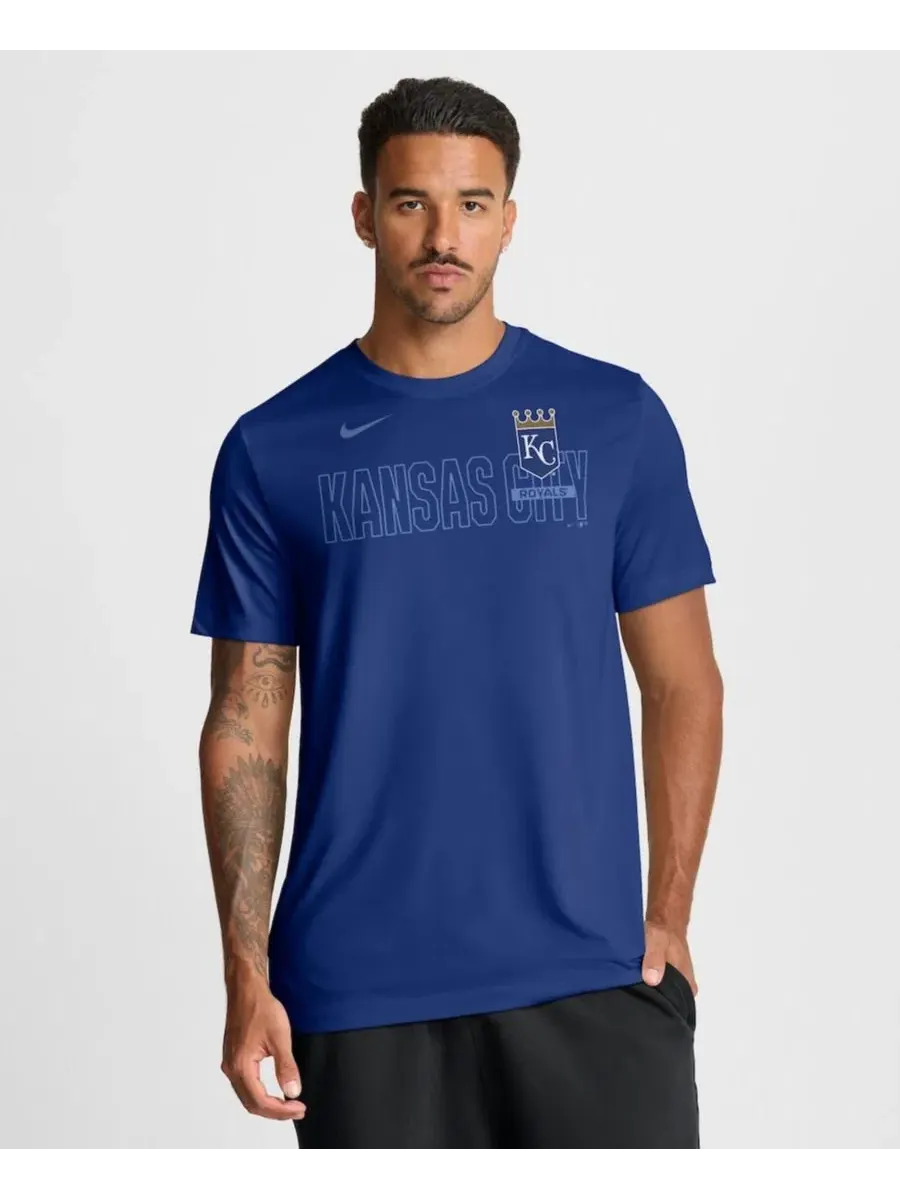 Футболка Nike с технологией Dri-FIT, с коротким рукавом, с принтом, модель Knockout Team Legend — изображение 1 из 5