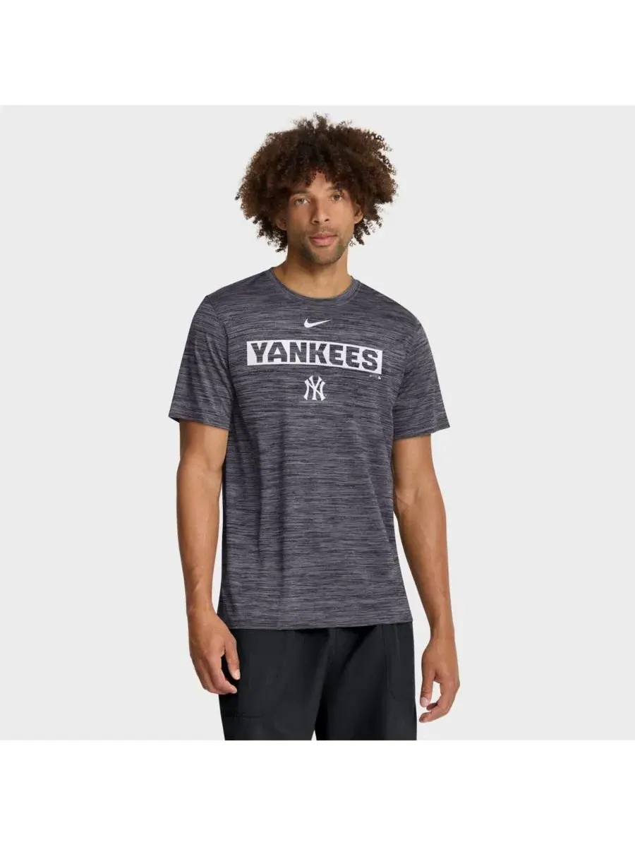 Футболка с коротким рукавом Velocity Dri-FIT Nike — изображение 1 из 4, черный