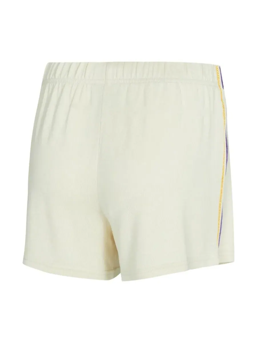 Concepts Sport Женский комплект из двух предметов: кремовый трикотажный топ с длинными рукавами и — изображение 3 из 5
