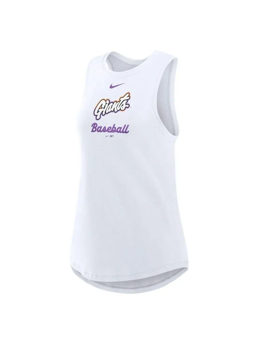 Nike Женская белая майка с высоким воротником San Francisco Giants 2025 City Connect Tri-Code — изображение 3 из 3, белый