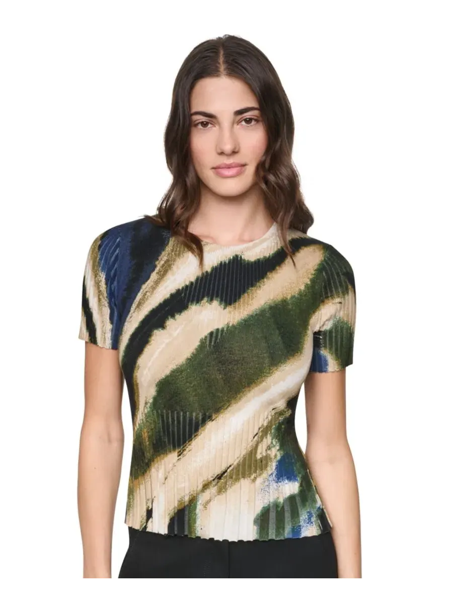 Джемпер с принтом, с коротким рукавом DKNY, Brushed Riverside — изображение 1 из 11