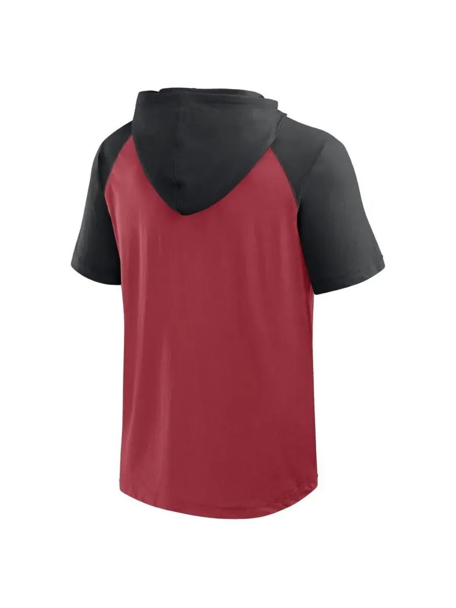 Мужская толстовка с капюшоном Cardinal Arizona Cardinals Prime Hoodie T-Shirt Logo Athletic — изображение 3 из 3, красный