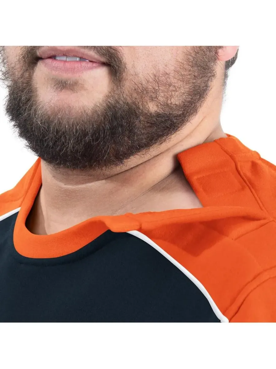 G-III Sports by Carl Banks Мужская темно-синяя толстовка с круглым вырезом Chicago Bears Adaptive — изображение 4 из 4