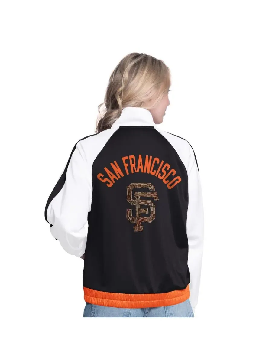 G-III Sports by Carl Banks Женская белая/черная спортивная куртка San Francisco Giants Rally с — изображение 2 из 2
