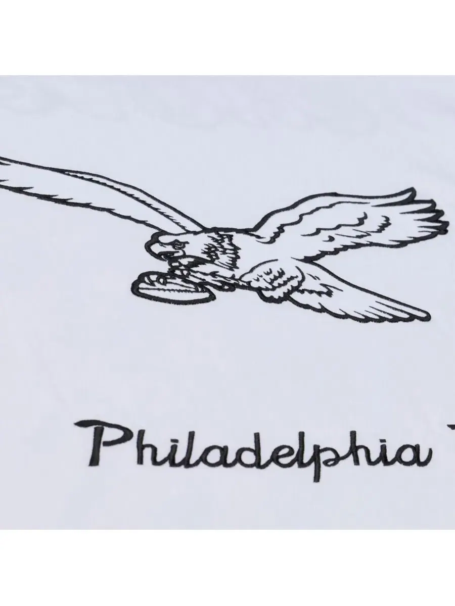 Мужская белая футболка Philadelphia Eagles Arctic Mitchell & Ness — изображение 3 из 4, белый