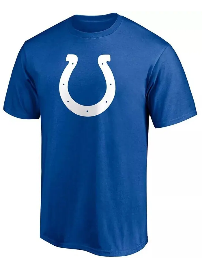 Мужская футболка с именем и номером игрока Jonathan Taylor Royal Indianapolis Colts Player Fanatics — изображение 2 из 3