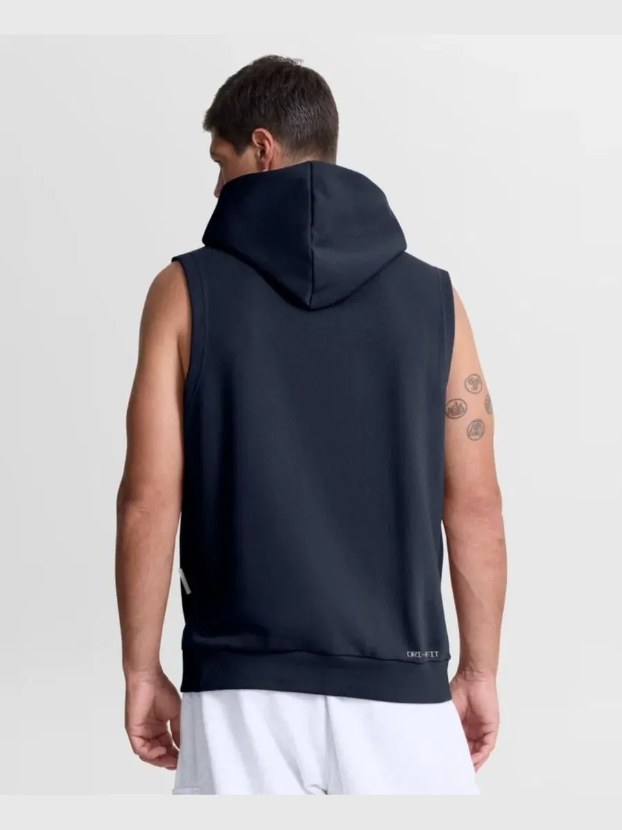 Худи без рукавов Nike Authentic Collection Standard Issue Dri-FIT — изображение 2 из 4, темно-синий