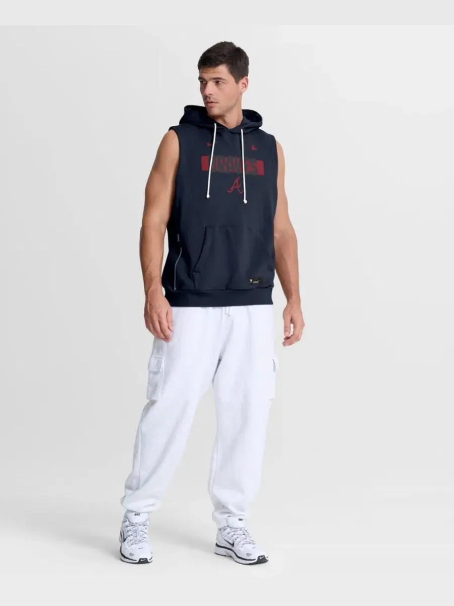 Худи без рукавов Nike Authentic Collection Standard Issue Dri-FIT — изображение 3 из 4, темно-синий