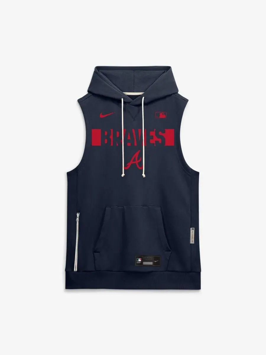 Худи без рукавов Nike Authentic Collection Standard Issue Dri-FIT — изображение 4 из 4, темно-синий