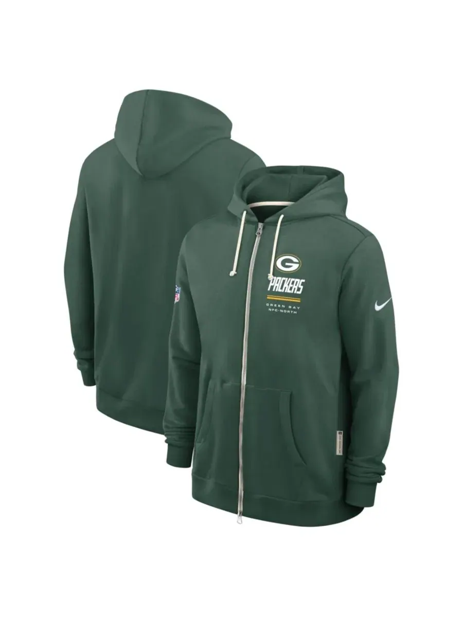Худи с капюшоном Dri-FIT с флисом, полноценная застежка-молния, модель Sideline Standard Issue Nike — изображение 1 из 3