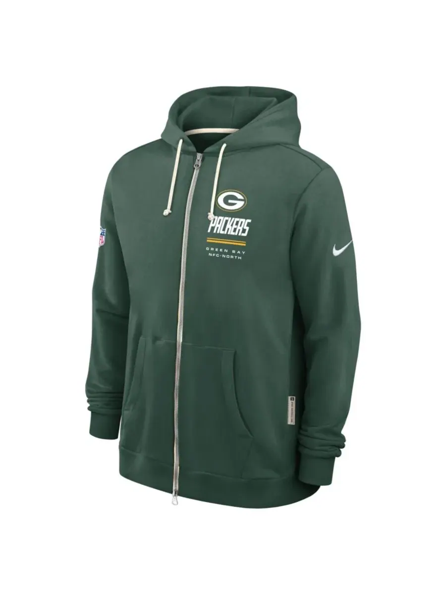 Худи с капюшоном Dri-FIT с флисом, полноценная застежка-молния, модель Sideline Standard Issue Nike — изображение 2 из 3