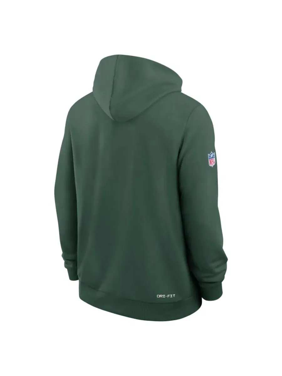 Худи с капюшоном Dri-FIT с флисом, полноценная застежка-молния, модель Sideline Standard Issue Nike — изображение 3 из 3